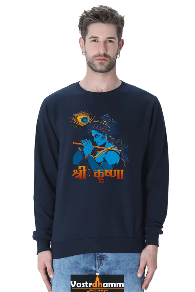 Shree Krishan Radha Krishna Sweatshirt T-Shirts  for Men Vastrdhamm