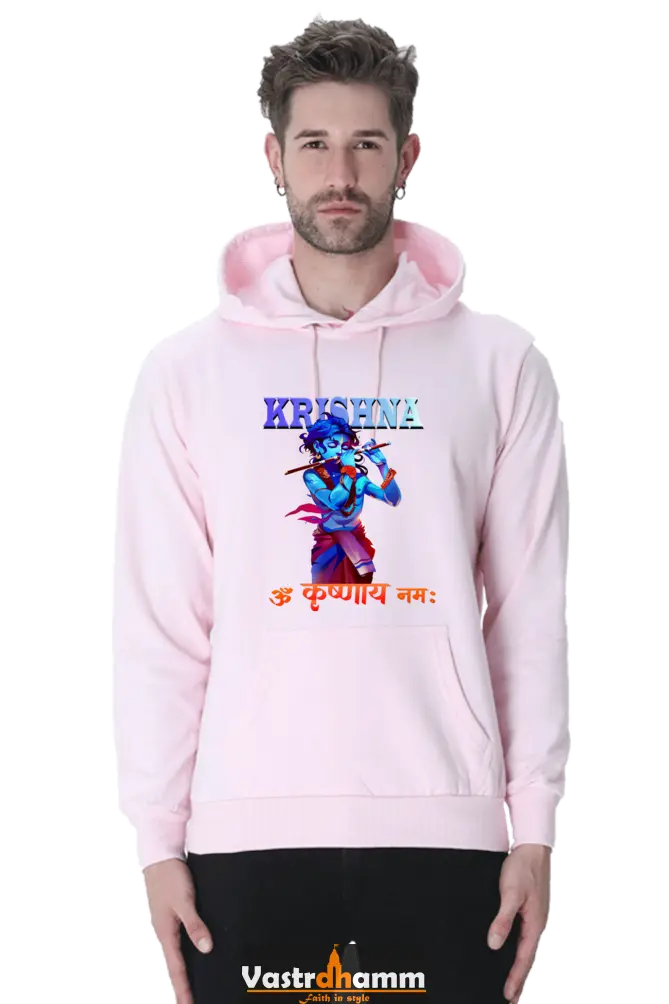 Shree Krishan Vrindavan Hoodie Sweatshirt T-Shirts  for Men Vastrdhamm