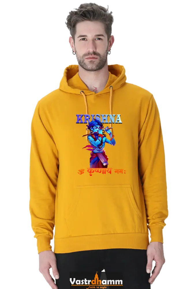 Shree Krishan Vrindavan Hoodie Sweatshirt T-Shirts  for Men Vastrdhamm