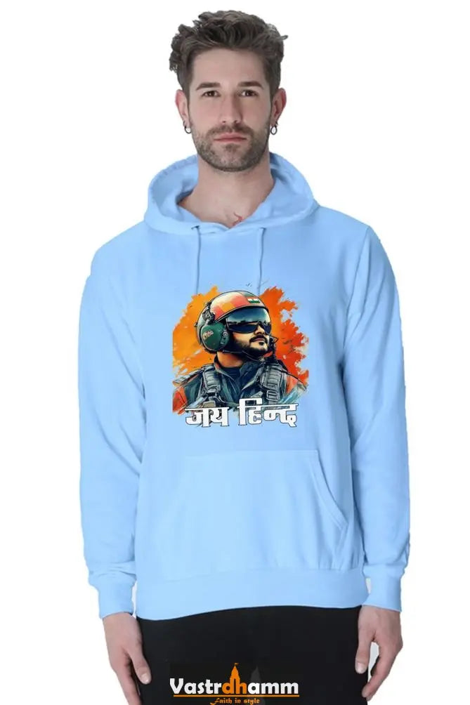 Sky Warriors: Indian Air Force Hoodie Sweatshirt T-Shirts for Men Vastrdhamm