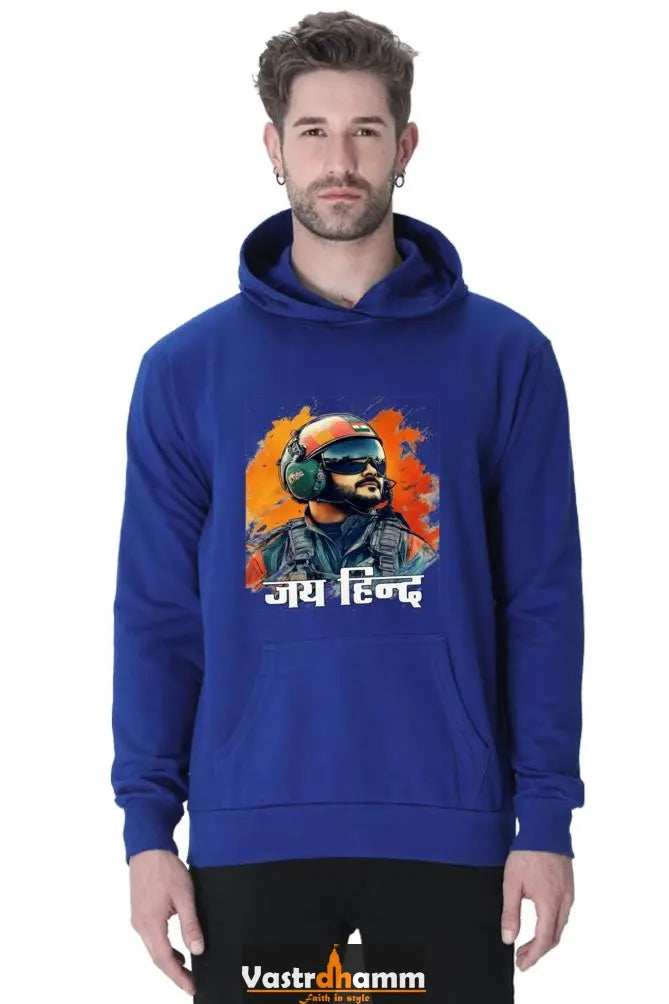 Sky Warriors: Indian Air Force Hoodie Sweatshirt T-Shirts for Men Vastrdhamm