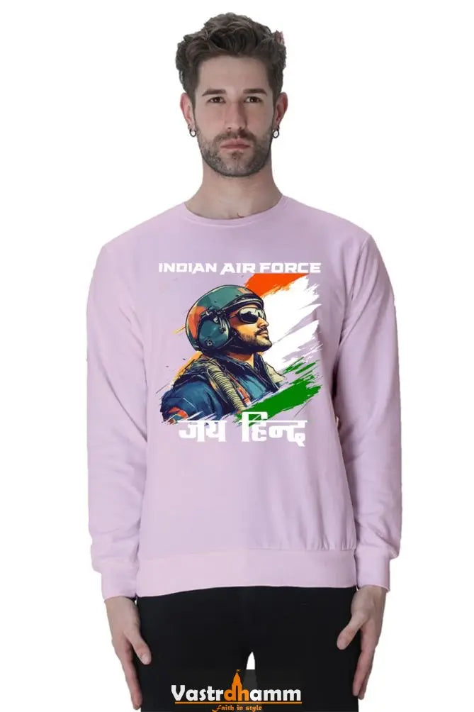 Sky Warriors: Indian Air Force Sweatshirt T-Shirts for Men Vastrdhamm