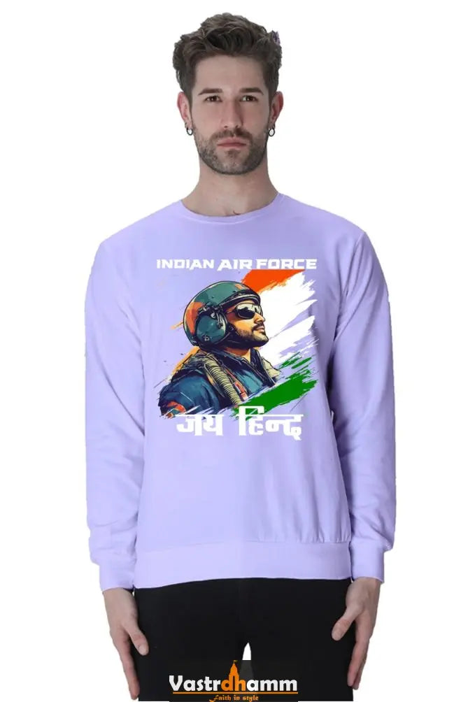 Sky Warriors: Indian Air Force Sweatshirt T-Shirts for Men Vastrdhamm