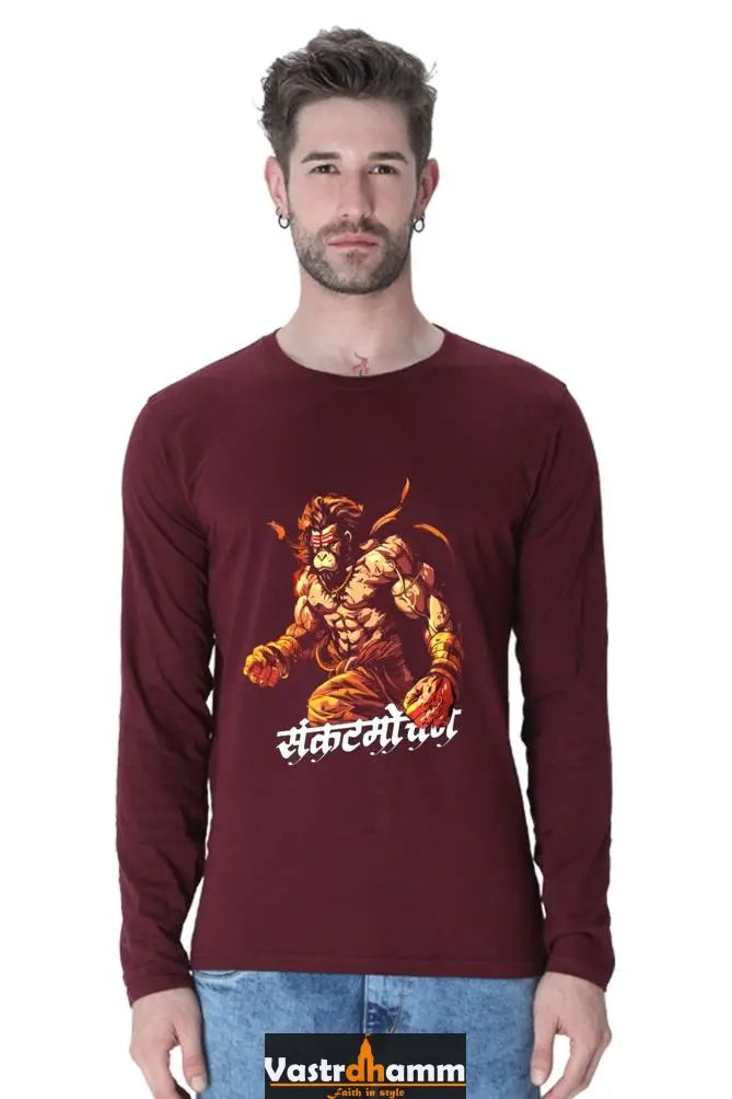 Spirit Hanuman Ji Round Neck Full Sleeve Vastrdhamm