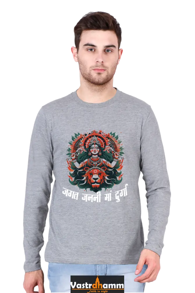 Spirit Maa Durga Ji Round Neck Full Sleeve Vastrdhamm