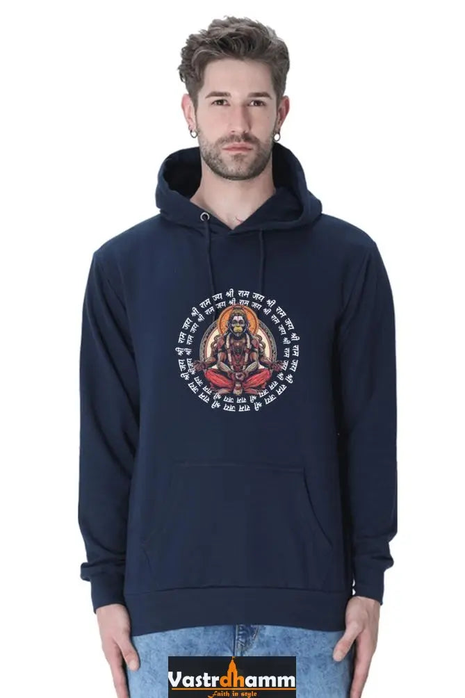 Spirited Hanuman Ji Hoodie Sweatshirt Vastrdhamm