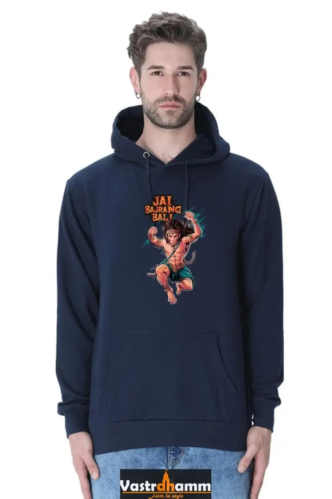 Stalwart Hanuman Ji Hoodie Sweatshirt Vastrdhamm