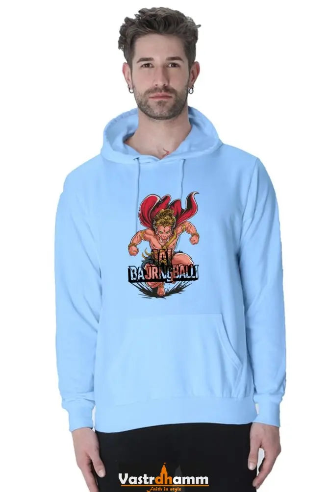 Strong Hanuman Ji Hoodie Sweatshirt Vastrdhamm