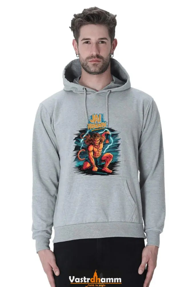 Tenacious Hanuman Ji Hoodie Sweatshirt Vastrdhamm