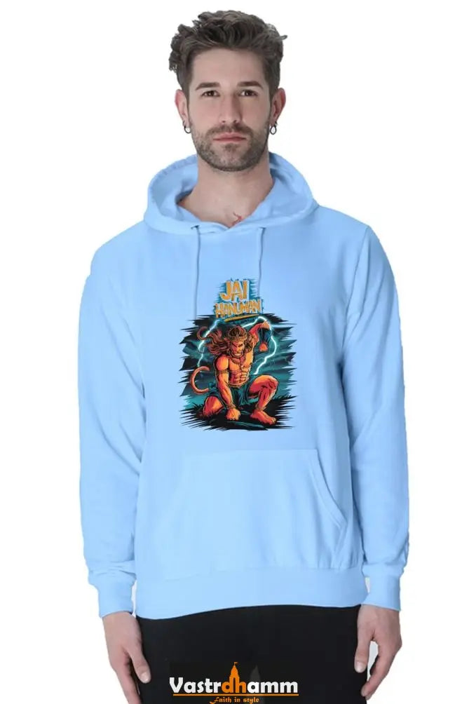 Tenacious Hanuman Ji Hoodie Sweatshirt Vastrdhamm