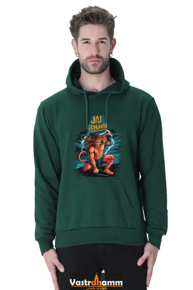 Tenacious Hanuman Ji Hoodie Sweatshirt Vastrdhamm