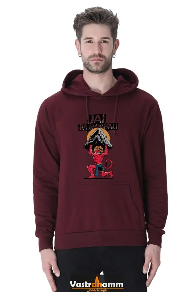 Triumphant Hanuman Ji Hoodie Sweatshirt Vastrdhamm