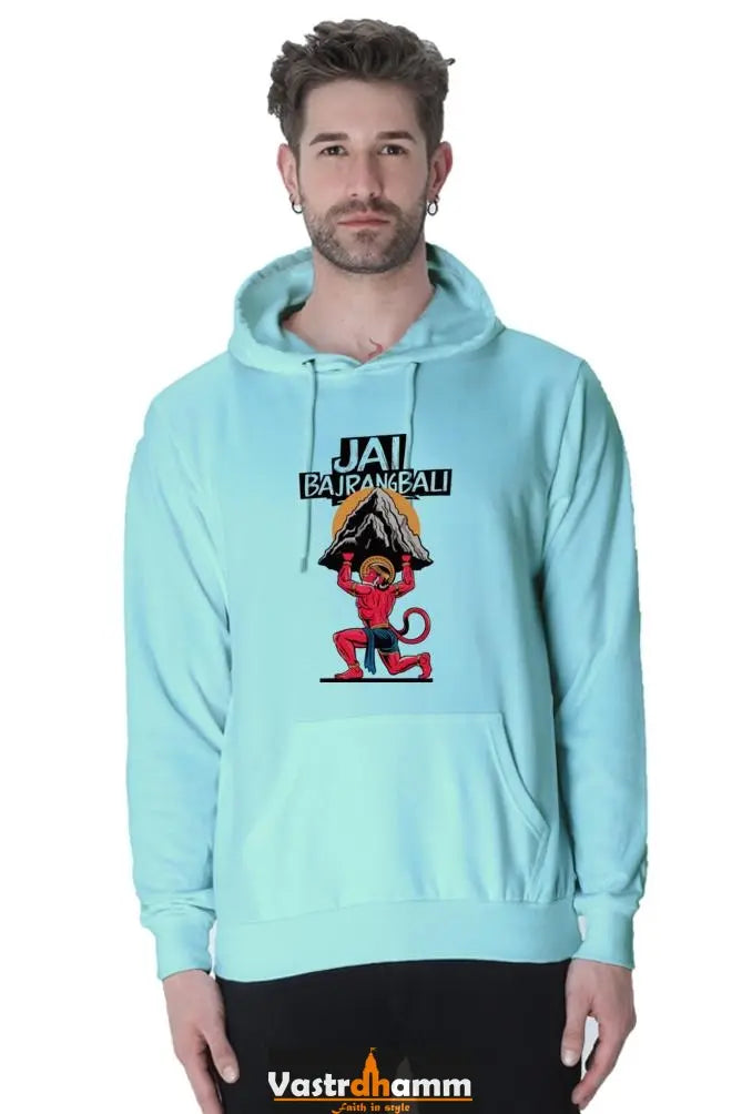 Triumphant Hanuman Ji Hoodie Sweatshirt Vastrdhamm