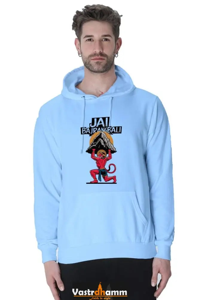 Triumphant Hanuman Ji Hoodie Sweatshirt Vastrdhamm