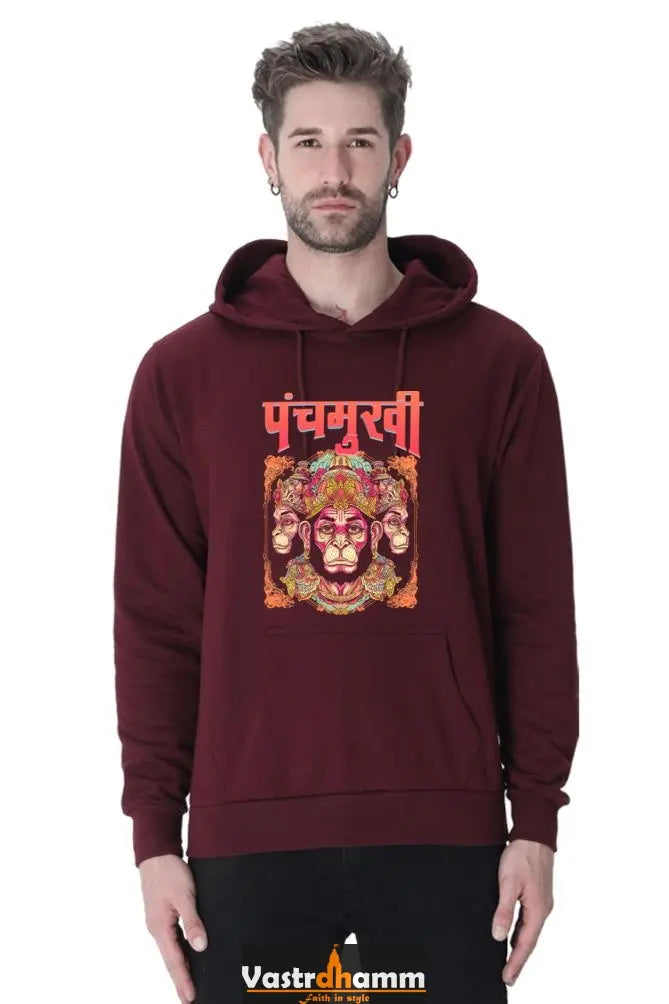 Unbreakable Hanuman Ji Hoodie Sweatshirt Vastrdhamm