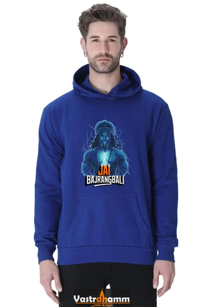 Unyielding Hanuman Ji Hoodie Sweatshirt Vastrdhamm