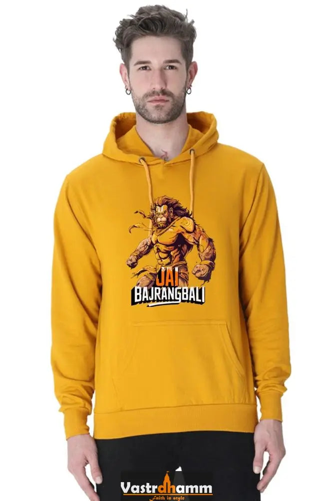 Valiant Hanuman Ji Hoodie Sweatshirt Vastrdhamm