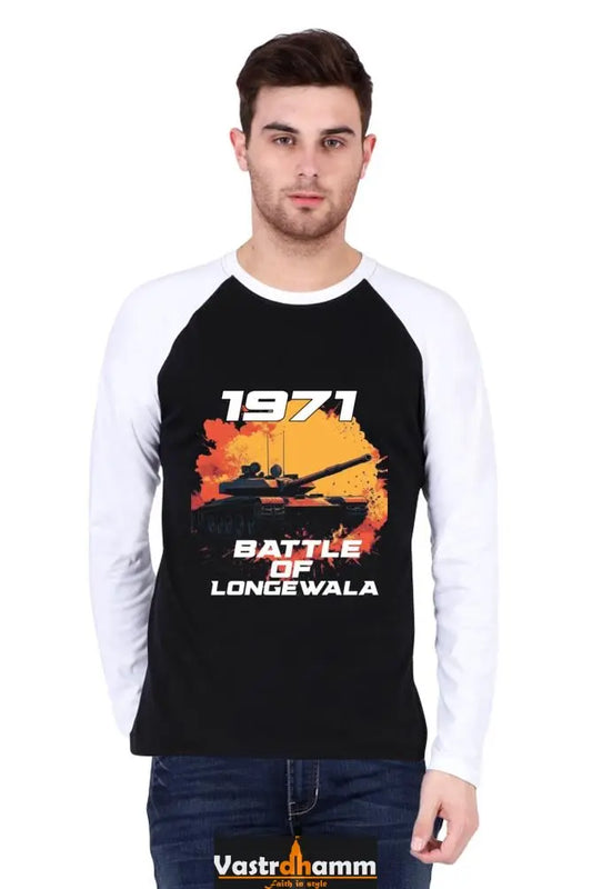 Victory at Longewala Raglan Full Sleeve T-Shirts for Men Vastrdhamm