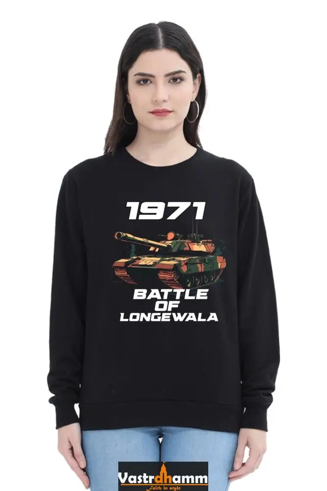 Victory at Longewala Sweatshirt T-Shirts for Women Vastrdhamm