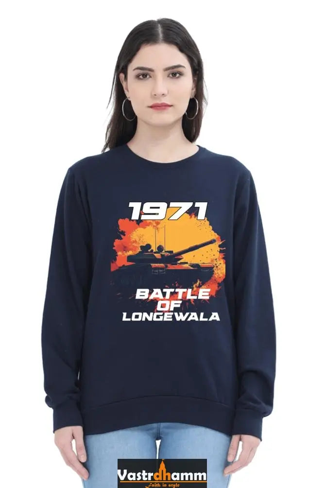 Victory at Longewala Sweatshirt T-Shirts for Women Vastrdhamm