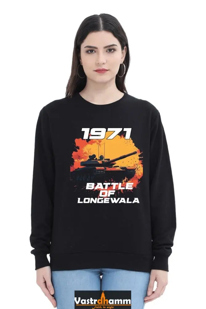 Victory at Longewala Sweatshirt T-Shirts for Women Vastrdhamm