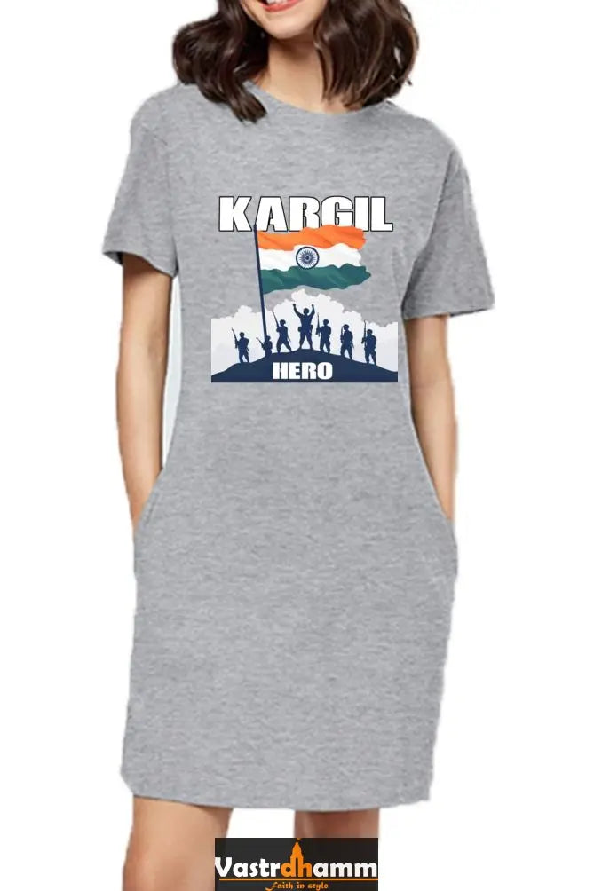 Victory at Longewala T-Shirts Dress for Women Vastrdhamm